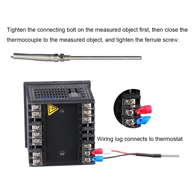 Термостойкий провод типа к E датчик температуры для промышленного контроля |