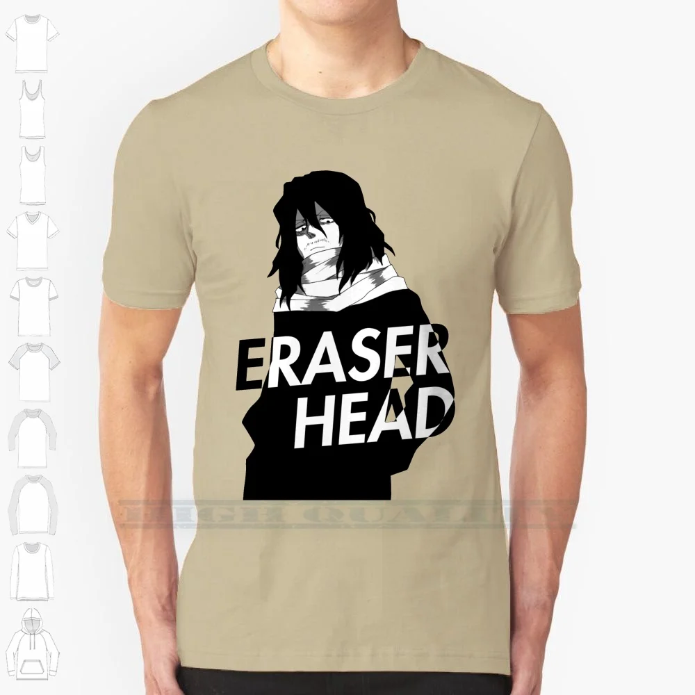 Eraserhead Boku No Hero ( Shota Aizawa) Новая модная дизайнерская хлопковая Футболка с принтом 6xl