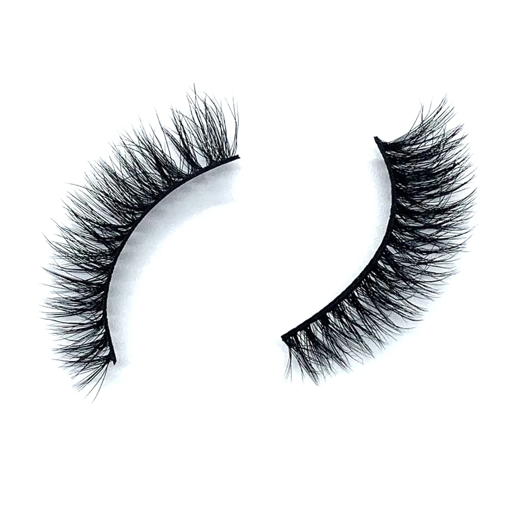 Ресницы 3D норковые ресницы натуральные ручной работы объемные мягкие Накладные