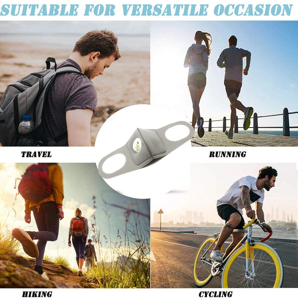 2pcs Dust Mask Filter Anti PM2.5 Air Pollution Mouth Face Winter Carbon Insert Washed Reusable Masks Men Women | Дом и сад
