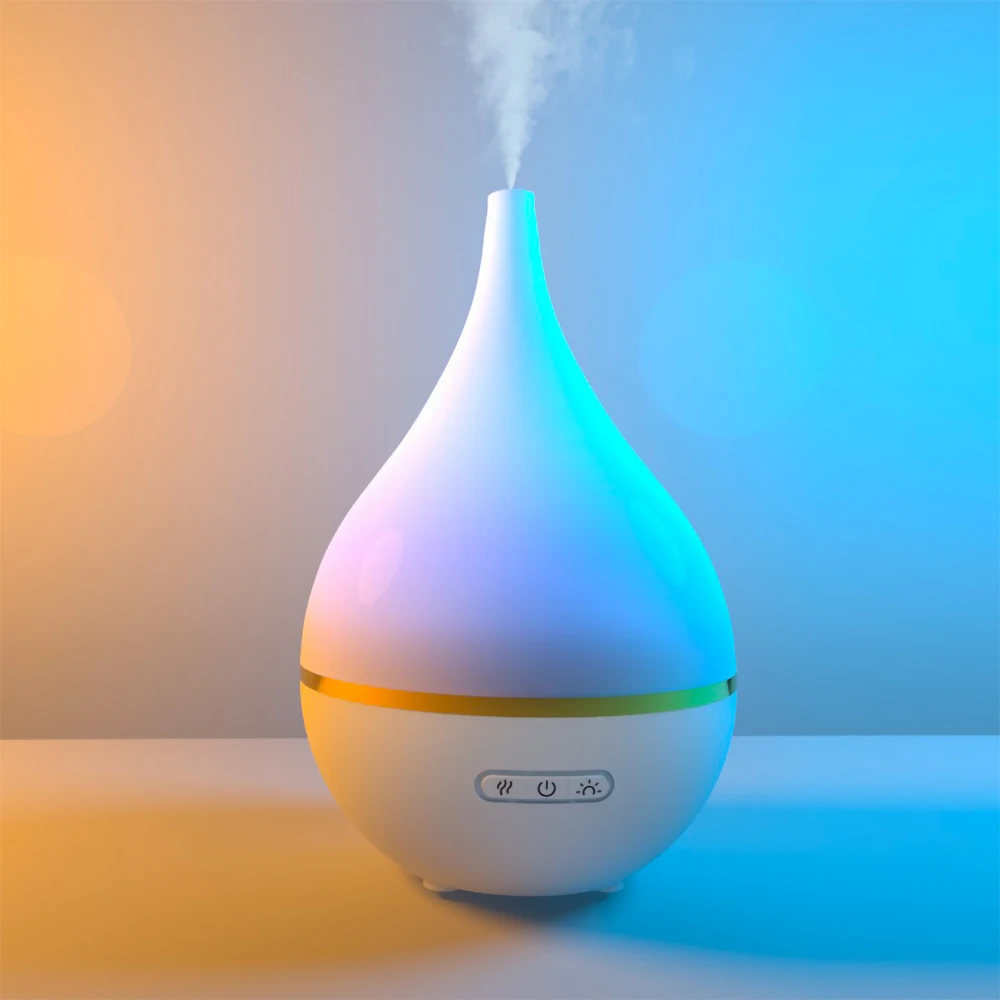 

Aromatherapy Machines 200ml Essential Oils Diffuser Air Humidifier 7 Colors Night Light Auto Shut Off Timer Office Bedroom