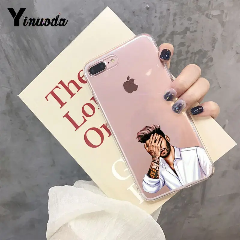 9 Yinuoda Zayn malik Эстетическая эстетика удивительный Ландшафтный чехол для iPhone X XS MAX 6 6s 7 7plus 8 8Plus 5 5S SE XR 11 pro max - Цвет: 9