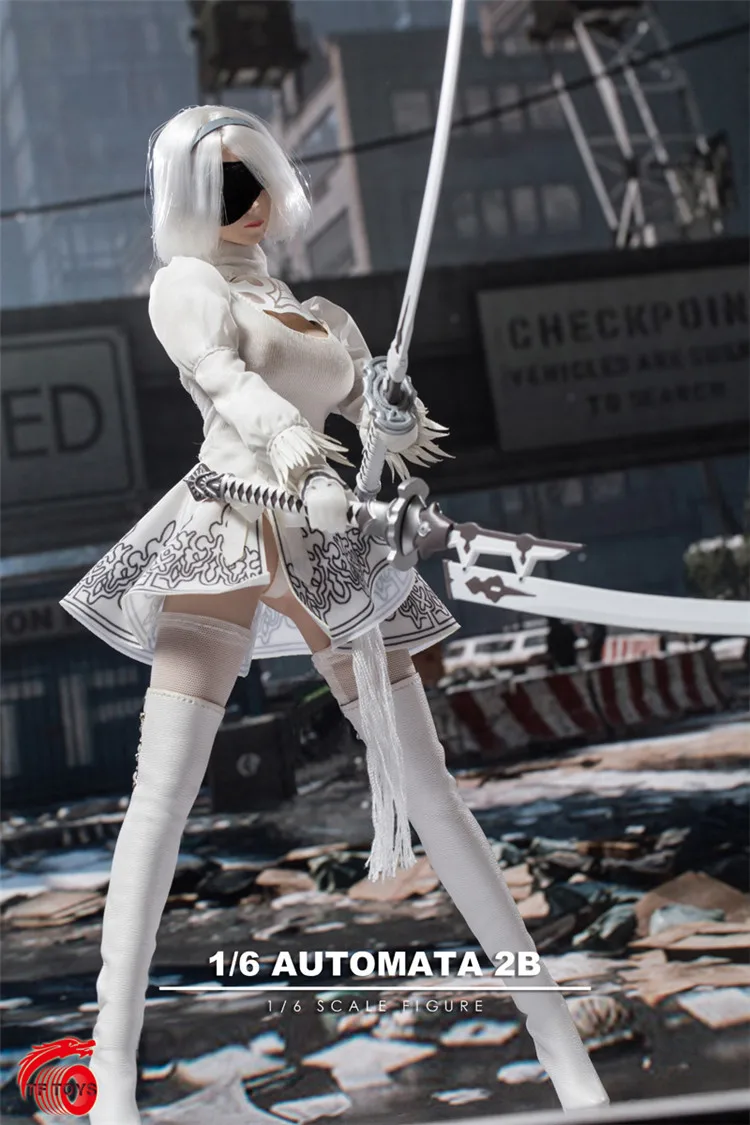 1/6 весы сексуальные женские рисунок аксессуар НИР: автоматы 2B YoRHa женский манекен