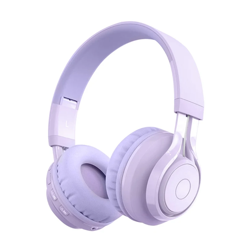 

Металлическая Bluetooth-гарнитура MOLB 5,0 абрикосовая/Розовая/фиолетовая