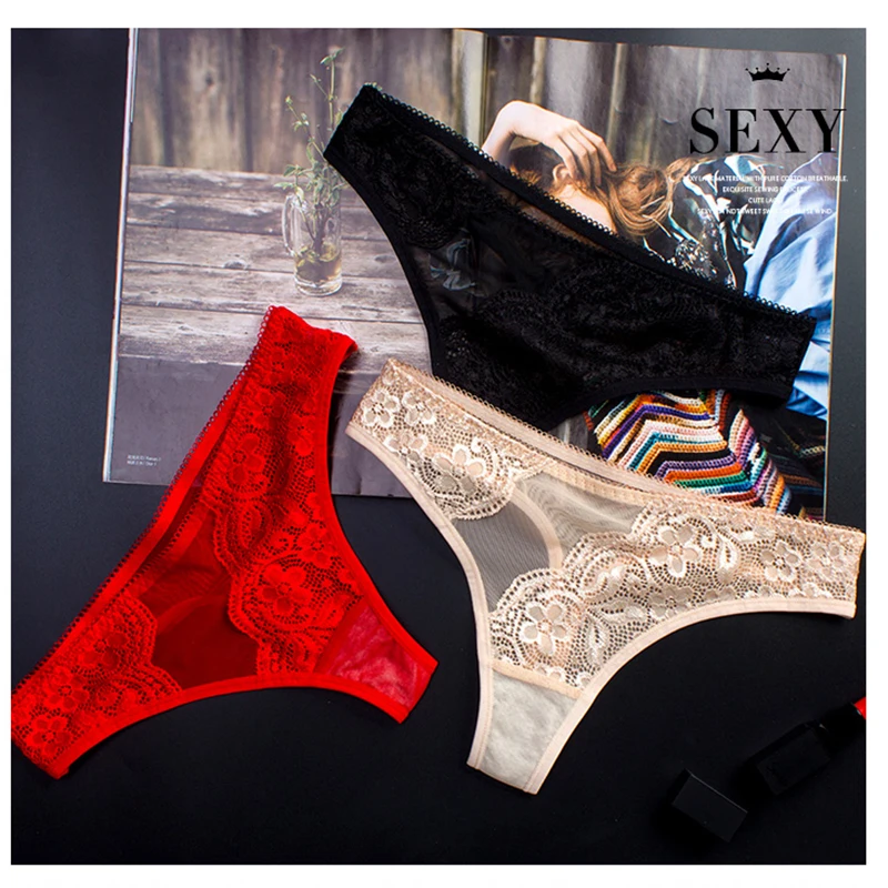 Женские трусики сексуальное нижнее белье кружевные женские сексуальные стринги