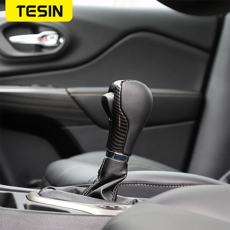 TESIN ABS Автомобильная Высококачественная ручка переключения передач декоративная