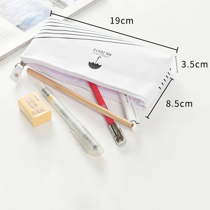 Карандаш пектин на молнии креативный школьный пенал для учеников офисные и