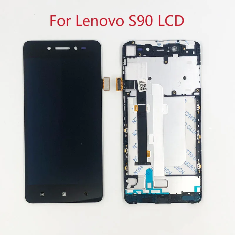 Для Lenovo S90 ЖК дисплей сенсорный экран дигитайзер в сборе с рамкой T U A оригинальные
