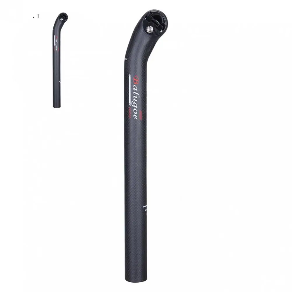 

Bike Carbon Post Anti-rust Carbon Fiber Smooth Surface Ultra-light Bike Carbon Post for Refit