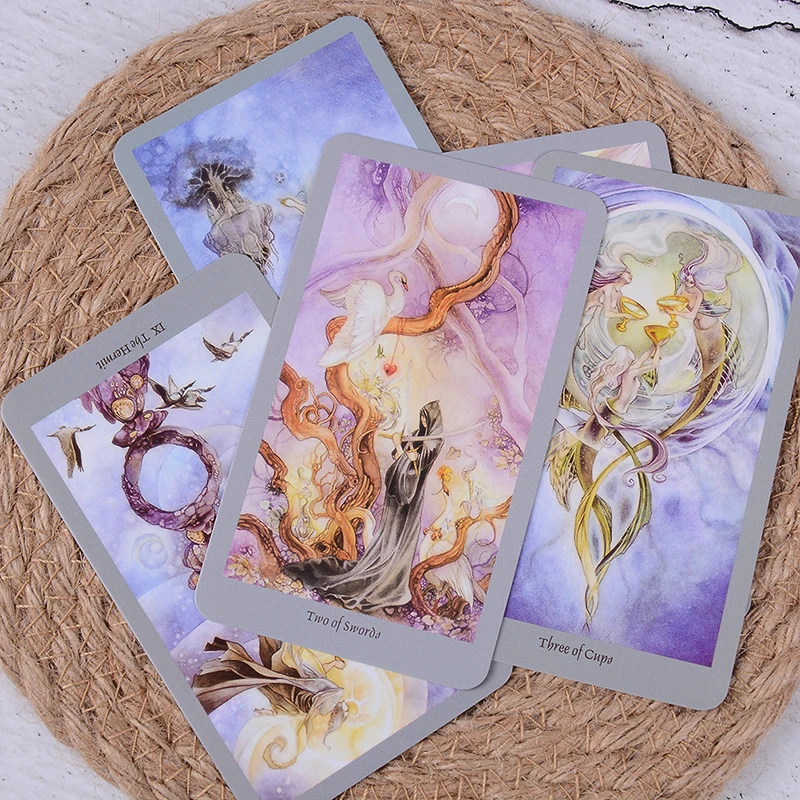 Карты колоды Таро 97*57 мм 1 набор читать гадание о мифической судьбе для гадальных