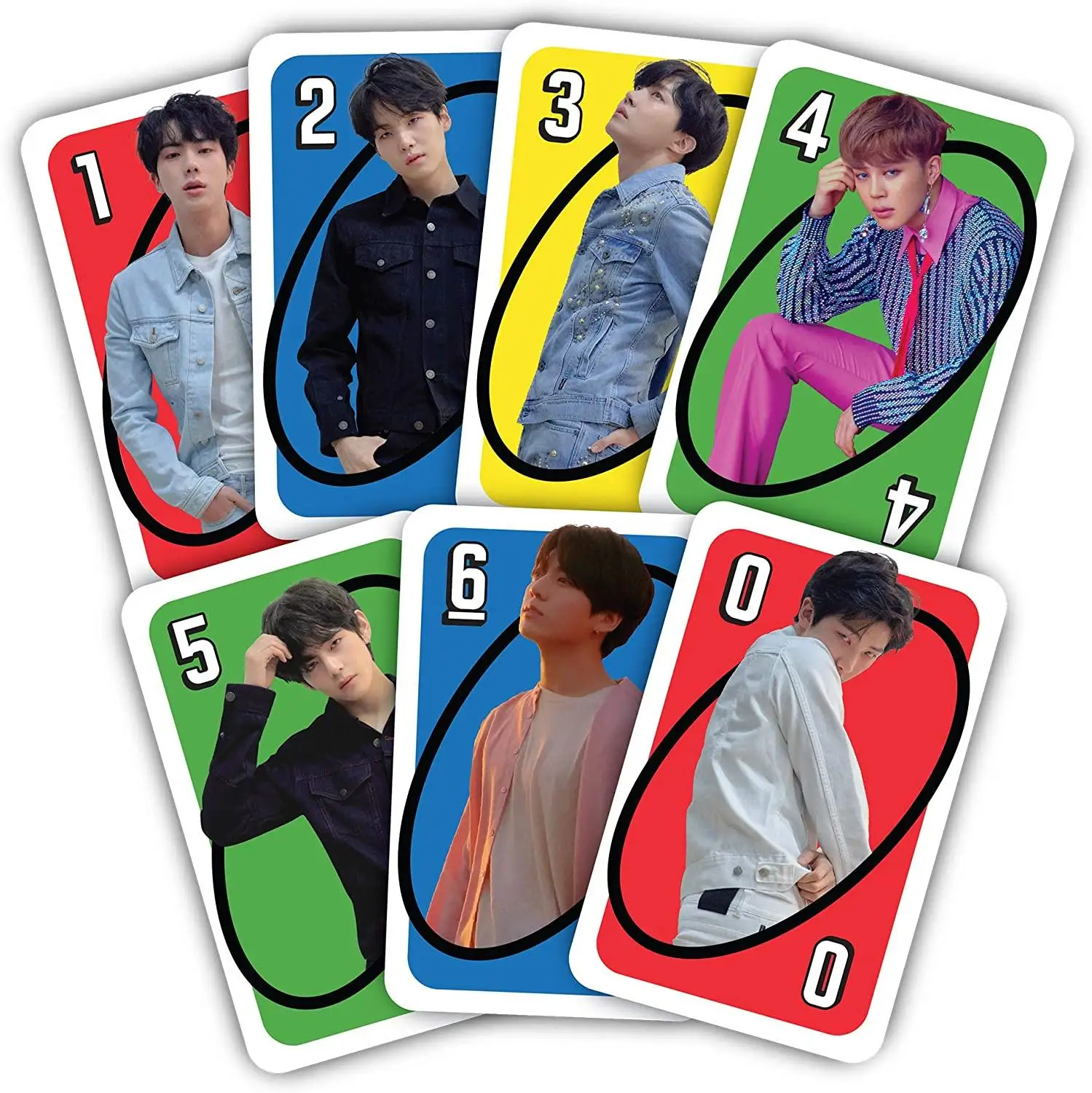 Игры UNO BTS juego de cartas grupo Must coreano ( GDG35)|Коллекционные игральные карты| |