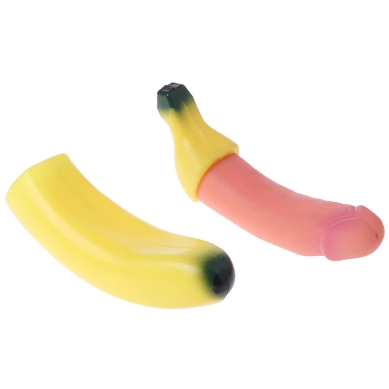 

18cm Banana Gags Trick Jokes Toys Adult Dirty Novelty Pecker Toys