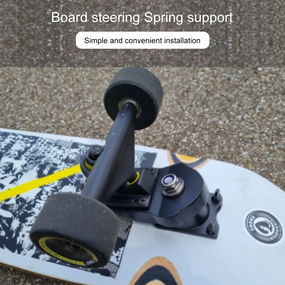 

Arrival Surf Skate Trucks Alloy 7-Inch Land Skateboard Bracket Base for C4 C7 Bridge Spring Bracket