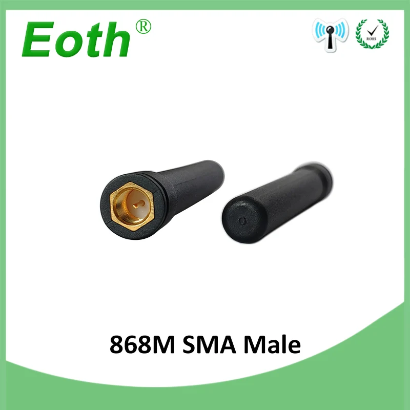 GRANDWISDOM 20pcs 868mhz antenna 3dbi sma male 915mhz lora antene pbx iot module lorawan signal receiver antena | Мобильные телефоны