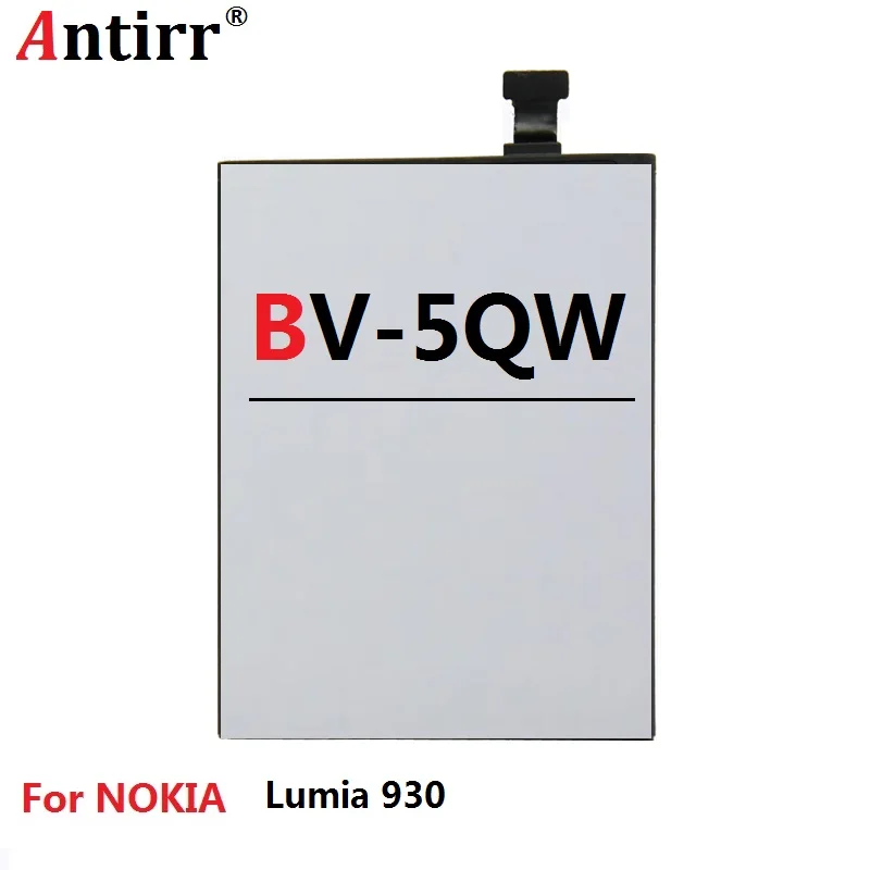 Аккумулятор для Nokia BV 5QW phone Lumia 930 BV5QW 2420mAh|Аккумуляторы мобильных телефонов| |