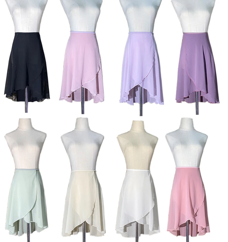 Балетная юбка для танцев Для женщин высокой плотности ткани жемчужного цвета