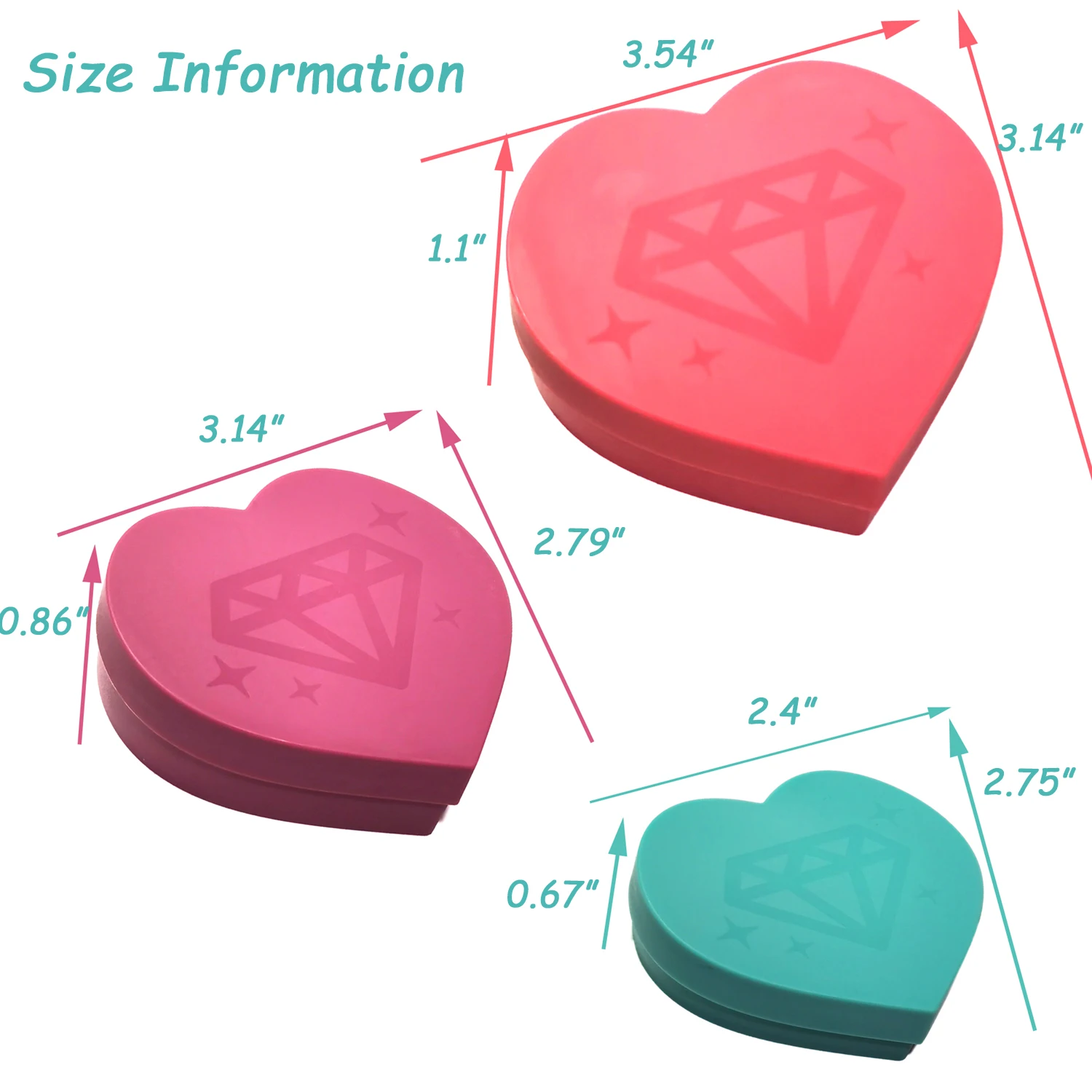 Лоток для алмазной живописи лоток сортировки бисера дрели в форме сердца наборы
