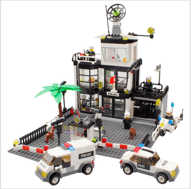 Конструктор полицейский участок Детский конструктор | Игрушки и хобби