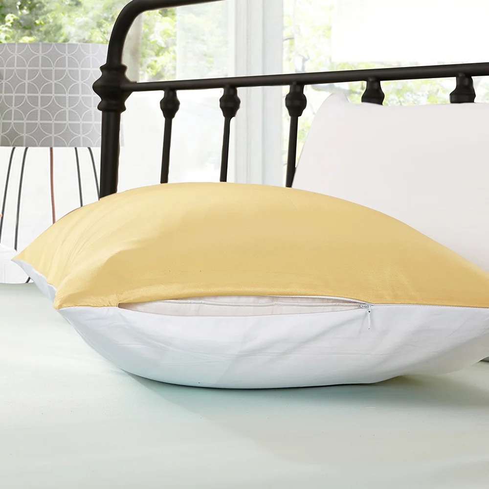 LilySilk наволочка шелк с хлопком для волос чистый натуральный роскошный скрытая