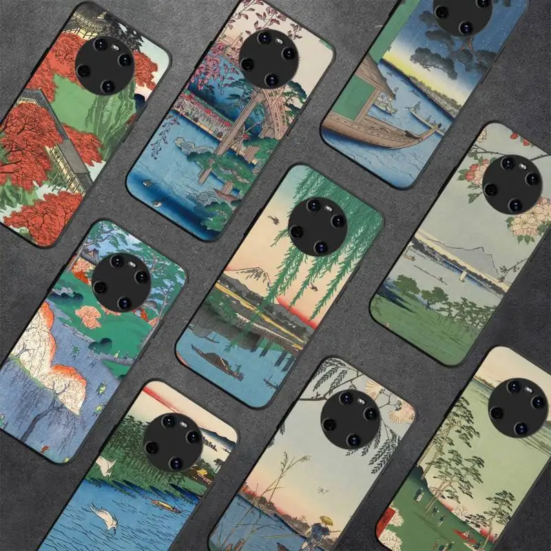 

Tokyo Japanese style Art Phone Case For Huawei Y5 Y62019 Y52018 Y92019 Luxury funda case for 9prime2019