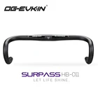 OG-EVKIN HB011 углеродный руль для дорожного велосипеда UD матовый велосипедный, руль 38 40 42 44 см, руль 31,8 мм