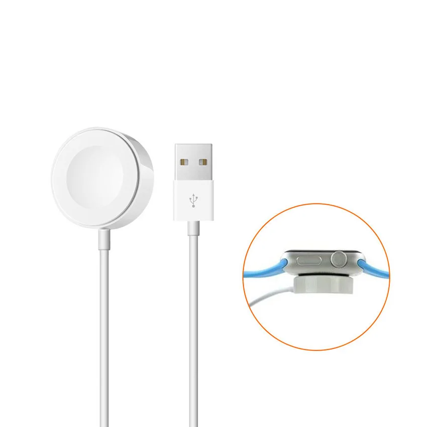 Зарядное устройство для часов AirPods QI Беспроводная зарядка 3в1 2в1 беспроводной зарядный кабель для Apple Watch iPhone X XR Airpods Watch 2 3 4