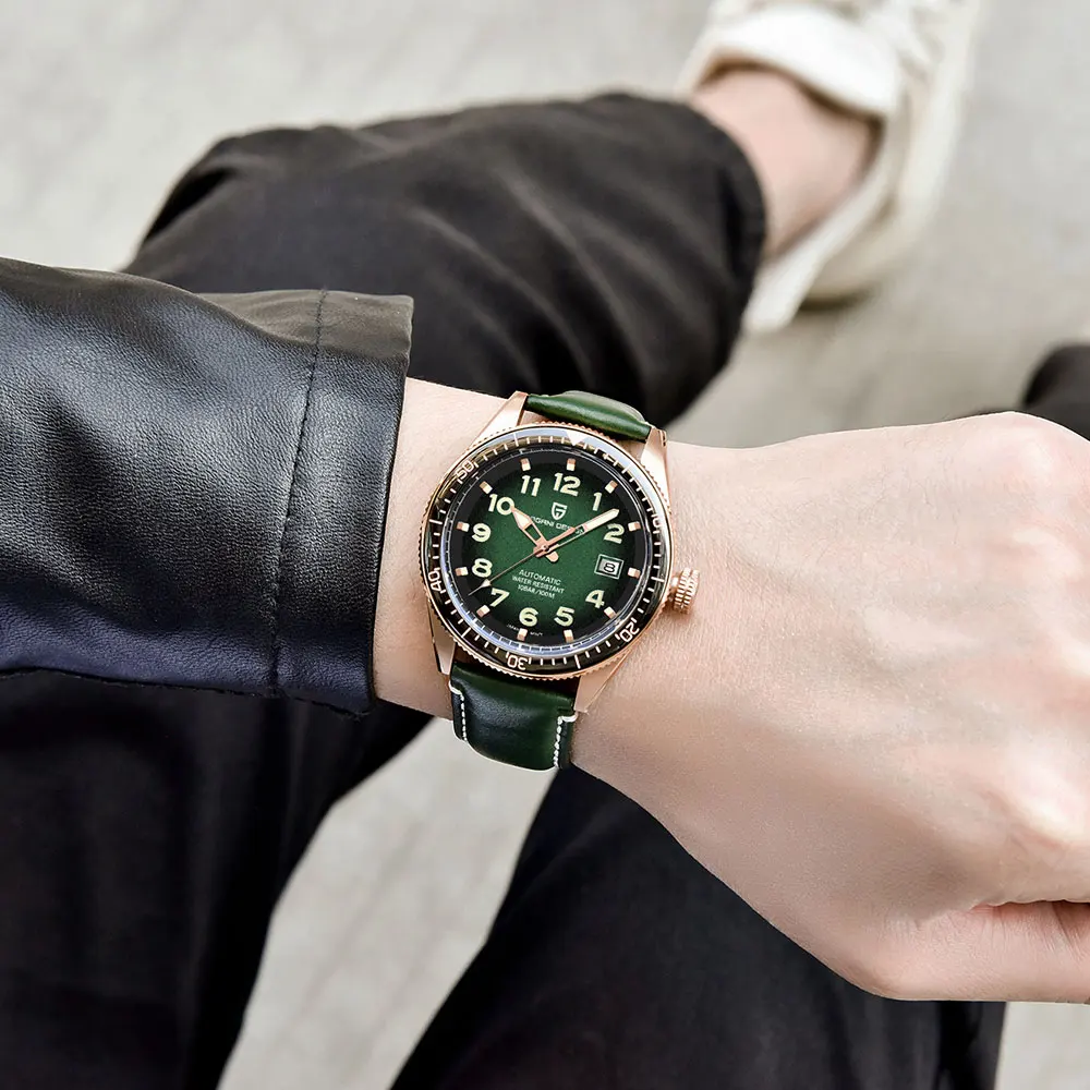 Pagani Design Men's Automatic Mechanical Watch Casual Fashion Men's Watch Luxury Men's Sports Waterproof Watch Relogio Masculino