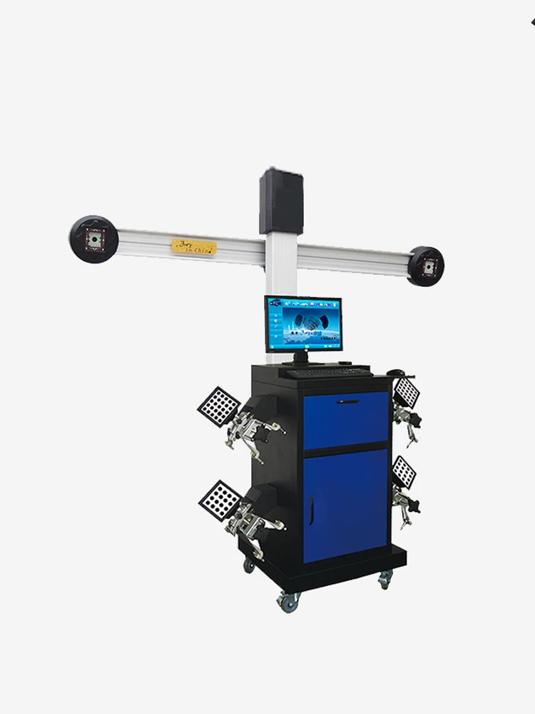 3D четырехколесный Выравнивающий станок лазерный прибор для выравнивания