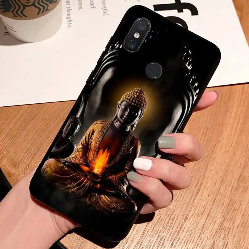 

gautama buddha retro pattern Phone Case For Xiaomi Redmi note 7 8 9 t max3 s 10 pro lite cover funda coque shell