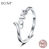 lgsy mans rings 925 sterling silver fashion jewelry rings irregular design romantic fine jewelry crystal rings for women dr1021