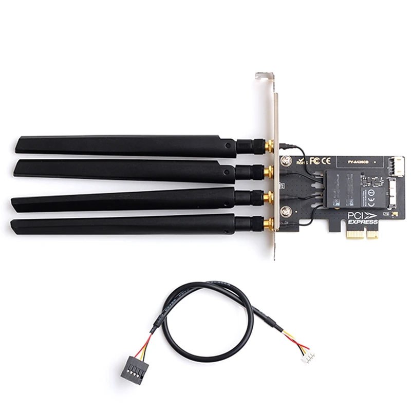 Dual Band 802.11Ac Native AirPort Bcm4360 WiFi + Bluetooth BT 4.0 BCM94360CD Wireless Mac OS + PC/Hackintosh Adapter