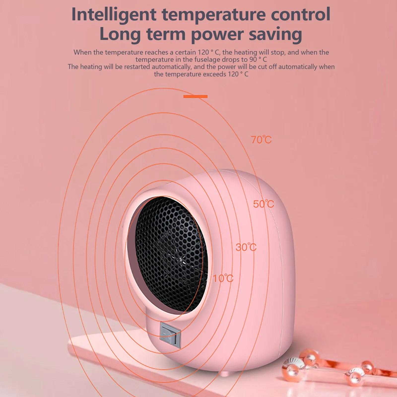 New Unique Design Mechanically Compact Convenient Cute And Lovely Heater Mini Home Desktop Silense USB Electric | Дом и сад
