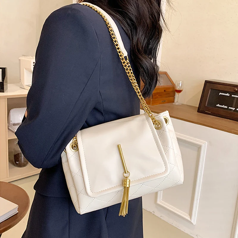 Женская сумка через плечо из искусственной кожи большой емкости модная женская с