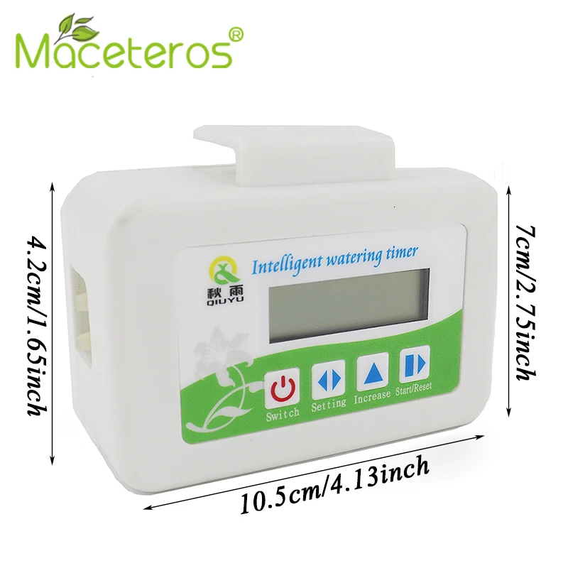 Новый Интеллектуальный Соленоидный клапан с таймером полива на солнечной