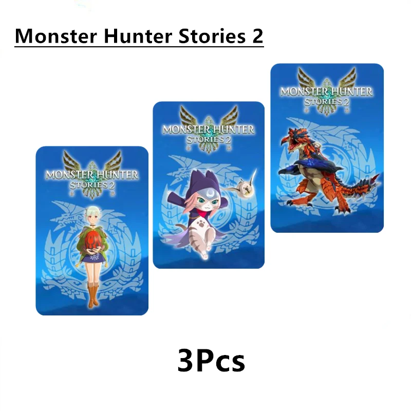 

Monster Hunter Stories 2: крылья разрушенной игры NFC Ntag215 карта чип тег Монстр Хантер тахеовые истории 1 мини-карта