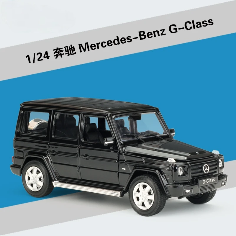

1:24 Mercedes-Benz G-Class Mercedes-Benz G-Class SUV Off-road Vehicle Alloy Collection Model Holiday Gift