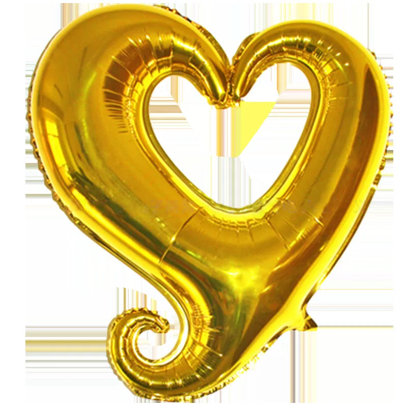 

18 Inch Heart Foil Balloon Wedding & Engagement Red Pink Thanksgiving Ballons One Piece Birthday Decoration Wedding Supplies