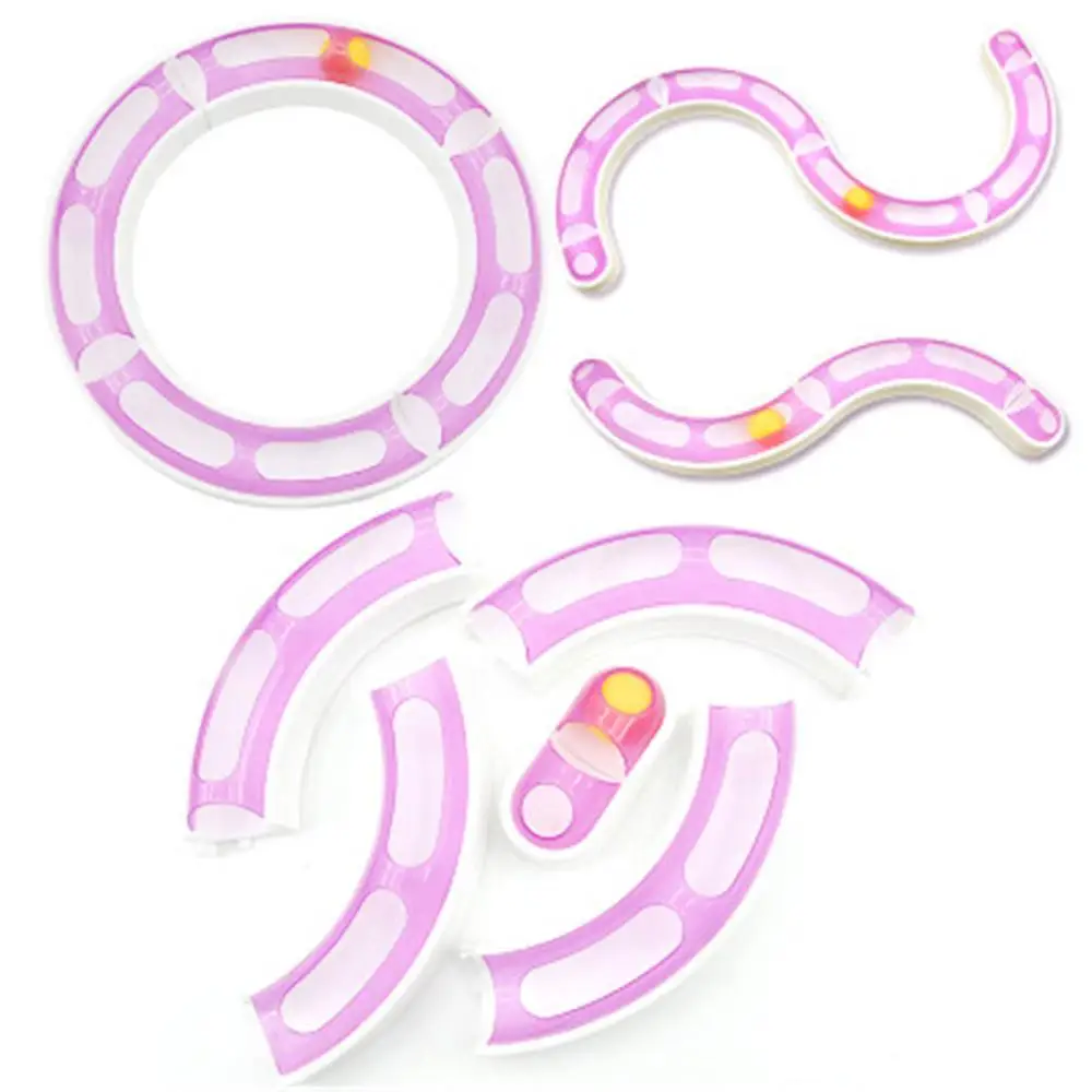 

Cat Toys Interactive Track Ball toy Cat Round Shape Suction Cup Track Ball Play Tunnel Pet Toys Pet Accessories