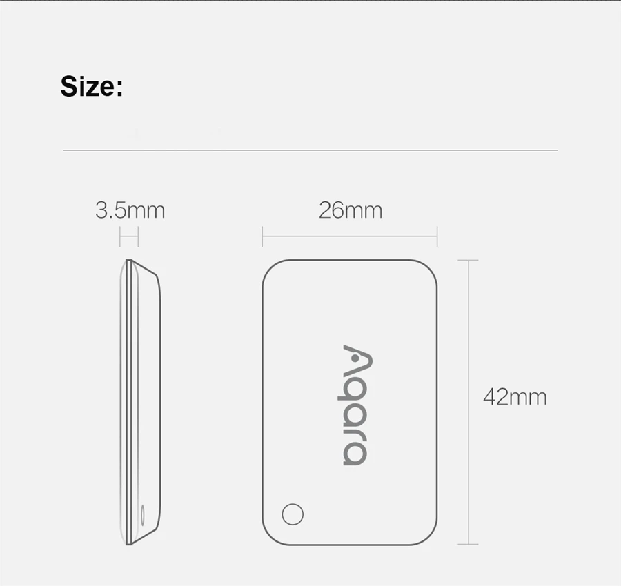 Умный дверной замок Aqara NFC карта поддержка смарт Дверной серии N100/N200/P100 управление