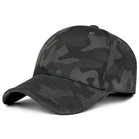 2021 new fashion adjustable baseball cap unisex camouflage camo black cap casquette hats men women casual desert hat