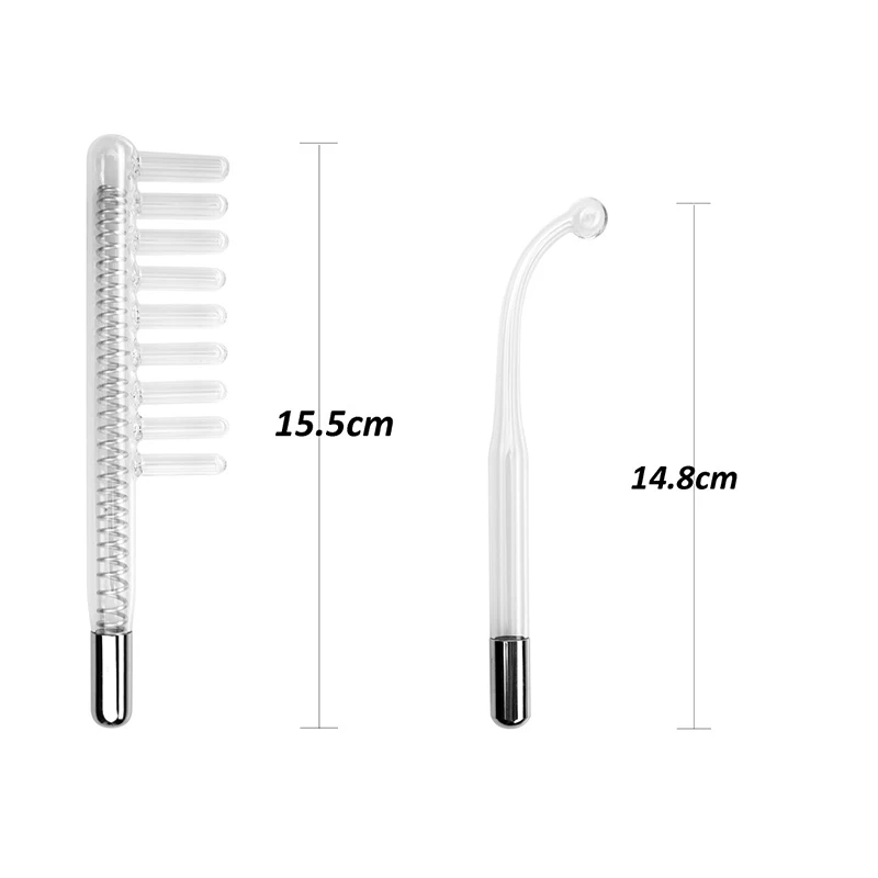 Портативный Высокочастотный электрод 4 в 1 для удаления пятен и акне устройство