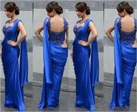 royal blue floor length appliques sexy beautiful coming lace evening dresses 2019 prom gown abiye robe de soiree evening dress