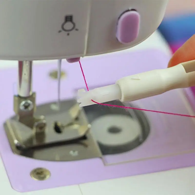 1 шт. Нитевдеватель швейные инструменты аксессуар белая автоматическая машина