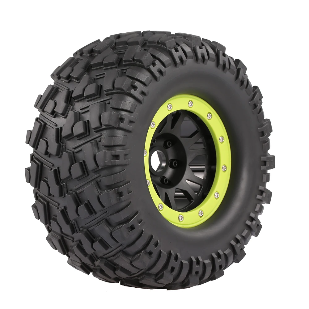 2pcs AUSTAR 165mm 3.8 Inch Rim Rubber Tyre Tire Wheel for 1/8 HSP HPI Traxxas RC Off-road Car Crawler | Игрушки и хобби
