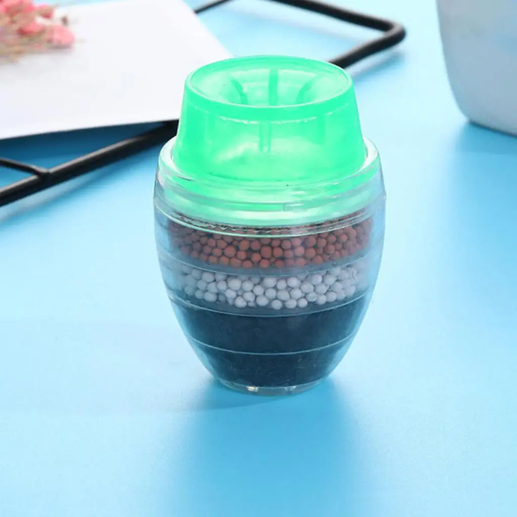 

Water Filter 5-layer Faucet Tap Water Saving Nozzle Kitchen Filter Sprayer