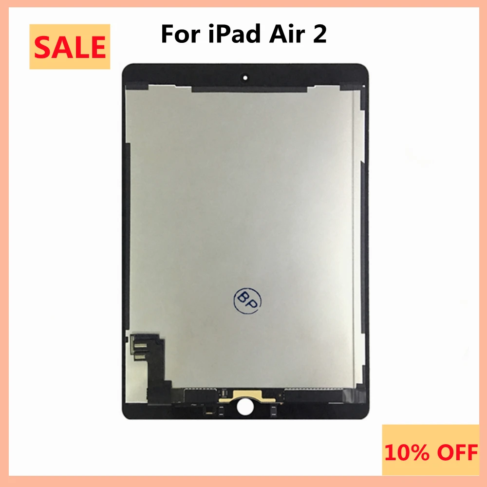 9 7 &quotAAAA Качество ЖК дисплей для iPad Air 2 A1567 A1566 кодирующий преобразователь