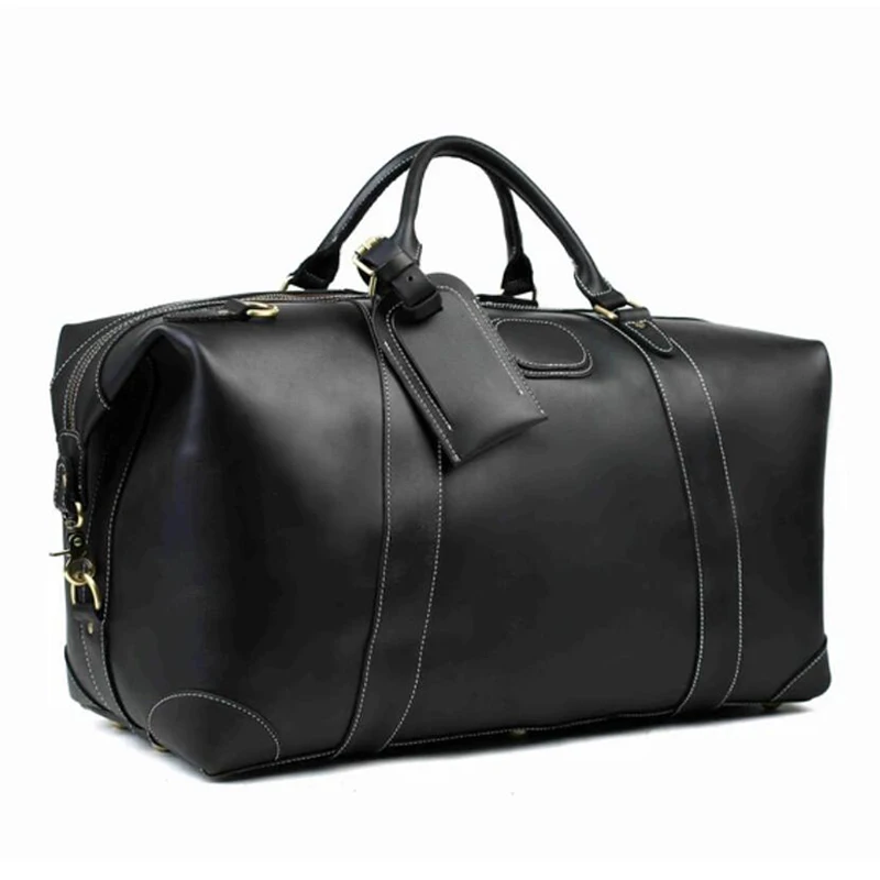 ROCKCOW супер большая сумка из кожи с натуральным лицевым покрытием итальянская