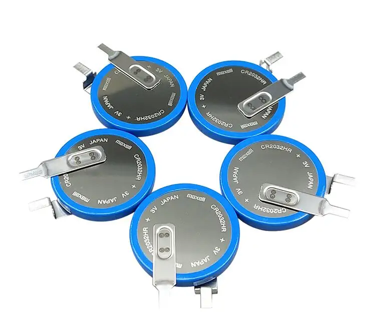 

5pcs/lot Maxell CR2032HR CR2032 2032 high temperature battery car tire pressure monitoring 3V button batteries cell