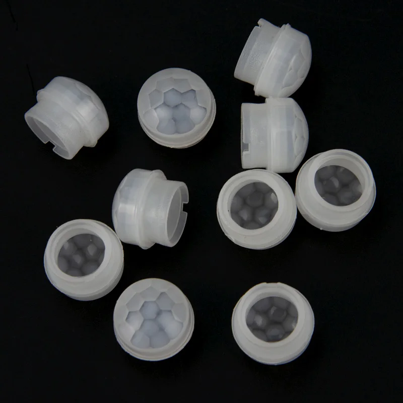 

20PCS Human Body Infrared Sensor Fresnel Lens Focal Length 6mm PIR Lens PIR Thermal Release Lenses Sensing Distance 7m