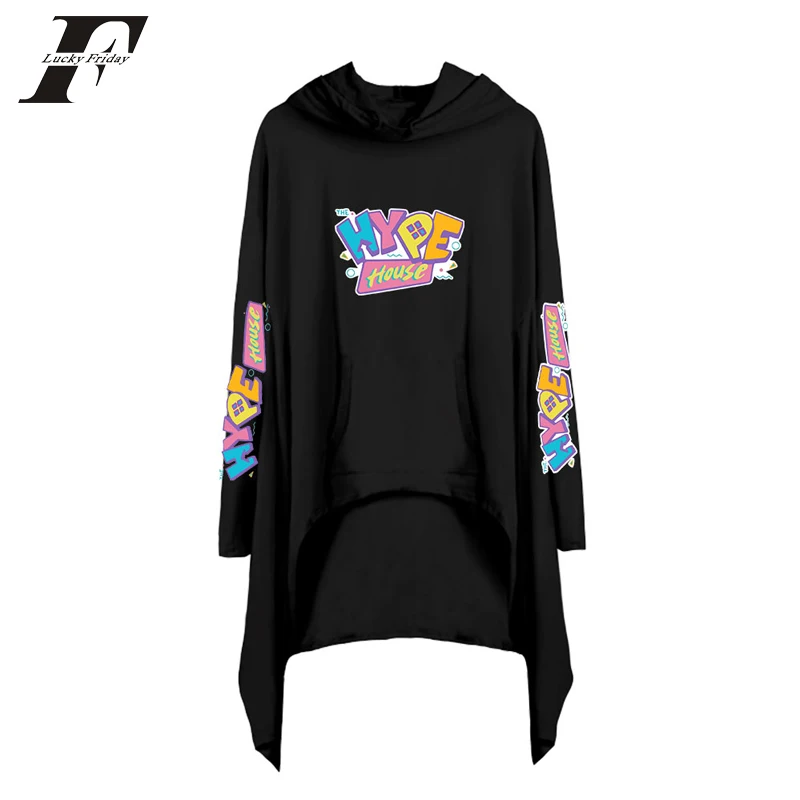 Толстовка с капюшоном The Hype House Женский свитшот худи рубашка уличная одежда